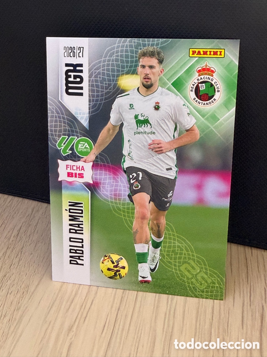 Cromos de f&uacute;tbol: 275 BIS MegaCracks 26 27 - Pablo Ram&oacute;n - Racing de Santander