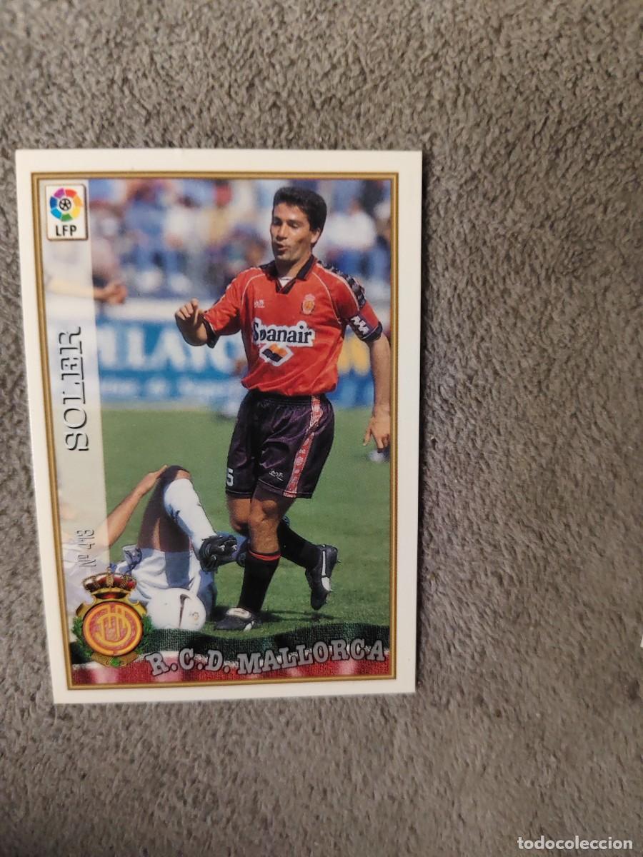 Cromos de f&uacute;tbol: 413. SOLER R.C.D. MALLORCA MUNDICROMO FICHAS 97 98 LIGA 1997 1998 CARD ABB