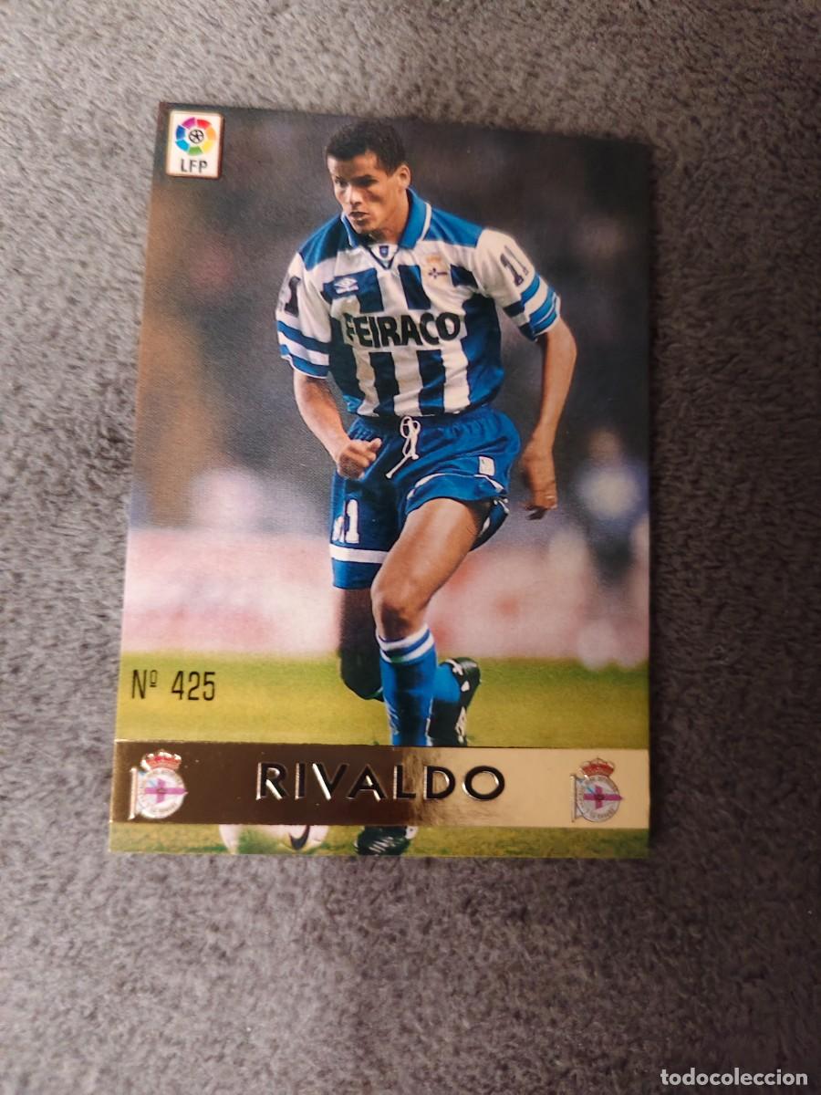 Cromos de f&uacute;tbol: 425. RIVALDO R.C. DEPORTIVO MUNDICROMO FICHAS 97 98 LIGA 1997 1998 CARD ABB