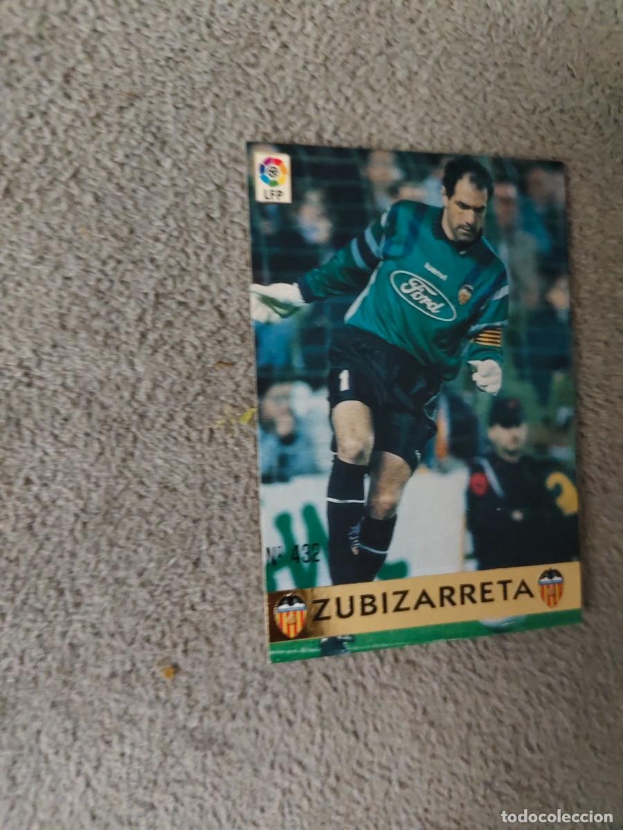 Cromos de f&uacute;tbol: 432. ZUBIZARRETA VALENCIA C.F. MUNDICROMO FICHAS 97 98 LIGA 1997 1998 CARD ABB