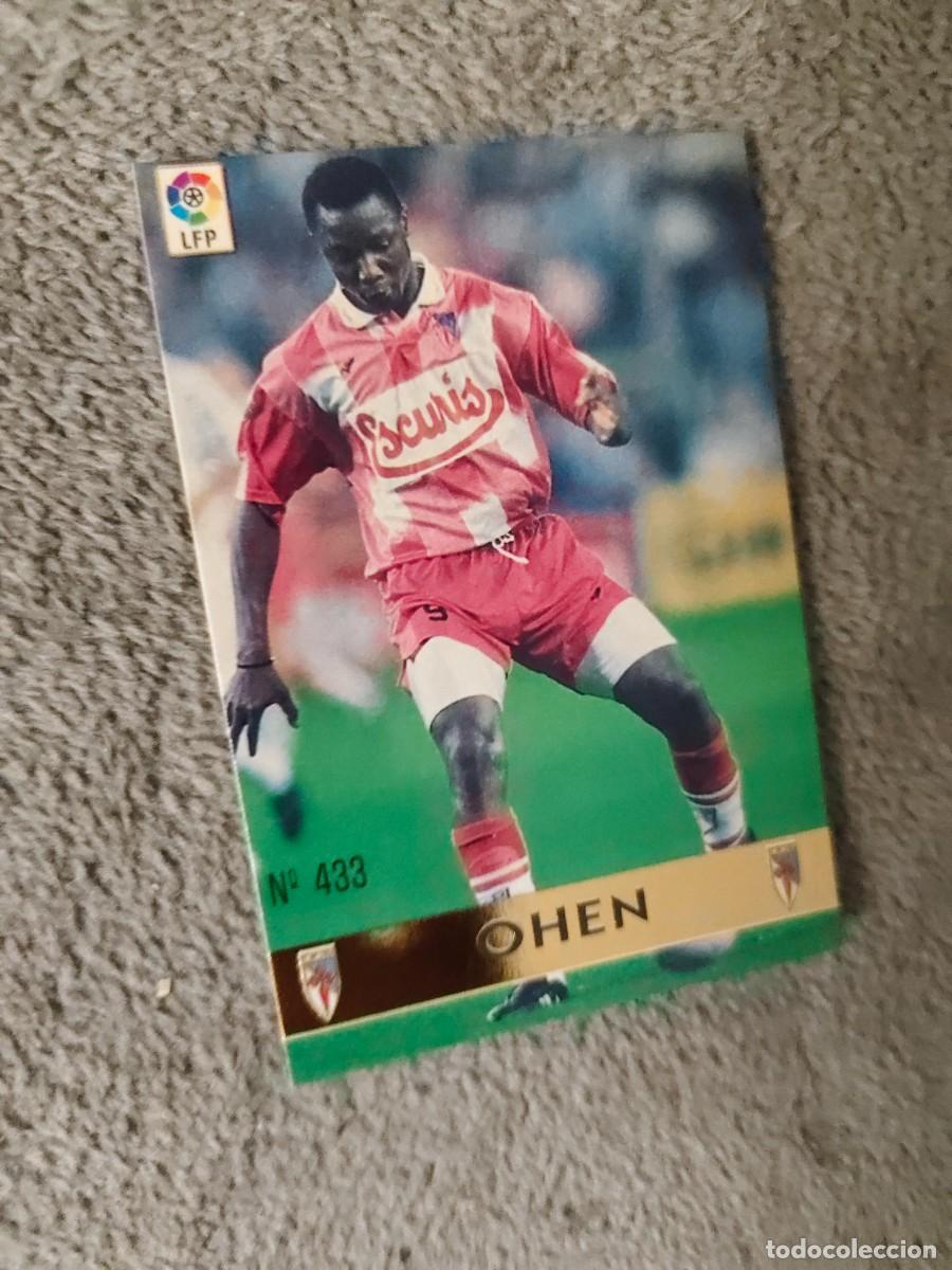 Cromos de f&uacute;tbol: 433. OHEN COMPOSTELA S.D. MUNDICROMO FICHAS 97 98 LIGA 1997 1998 CARD ABB