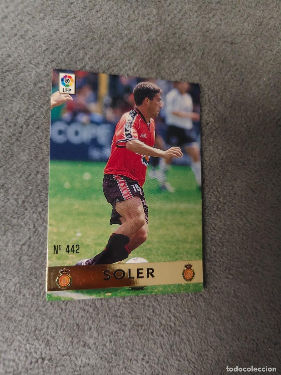 Cromos de f&uacute;tbol: 442. SOLER R.C.D. MALLORCA MUNDICROMO FICHAS 97 98 LIGA 1997 1998 CARD ABB