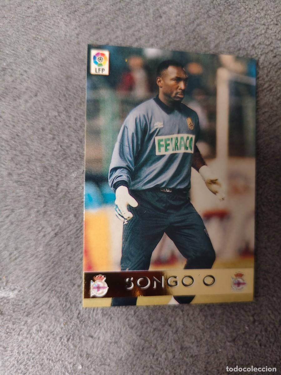 Cromos de f&uacute;tbol: 443. SONGO'O R.C. DEPORTIVO MUNDICROMO FICHAS 97 98 LIGA 1997 1998 CARD ABB