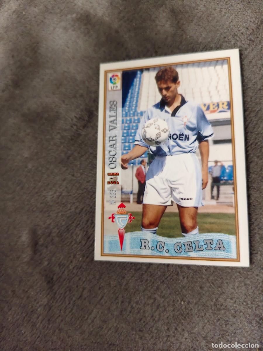 Fu&szlig;ball-Sticker: 325. &Uacute;LTIMA HORA O. VALES R.C. CELTA MUNDICROMO FICHAS 97 98 LIGA 1997 1998 CARD ABB