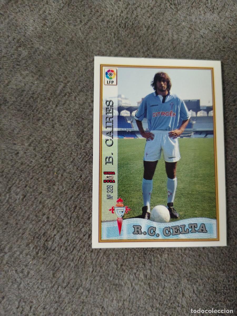 Fu&szlig;ball-Sticker: 328. &Uacute;LTIMA HORA BRUNO CAIRES R.C. CELTA MUNDICROMO FICHAS 97 98 LIGA 1997 1998 CARD ABB