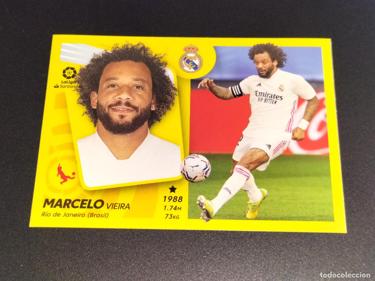 Cromos de f&uacute;tbol: N&ordm; 12 B MARCELO REAL MADRID CROMOS LALIGA SANTANDER ESTE LIGA 2021 2022 21 22 PANINI