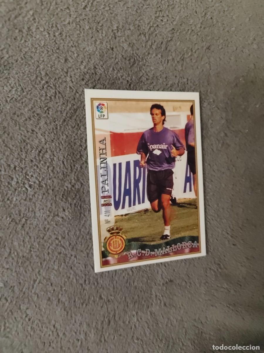 Cromos de f&uacute;tbol: 411. &Uacute;LTIMA HORA PALINHA R.C.D. MALLORCA MUNDICROMO FICHAS 97 98 LIGA 1997 1998 CARD ABB