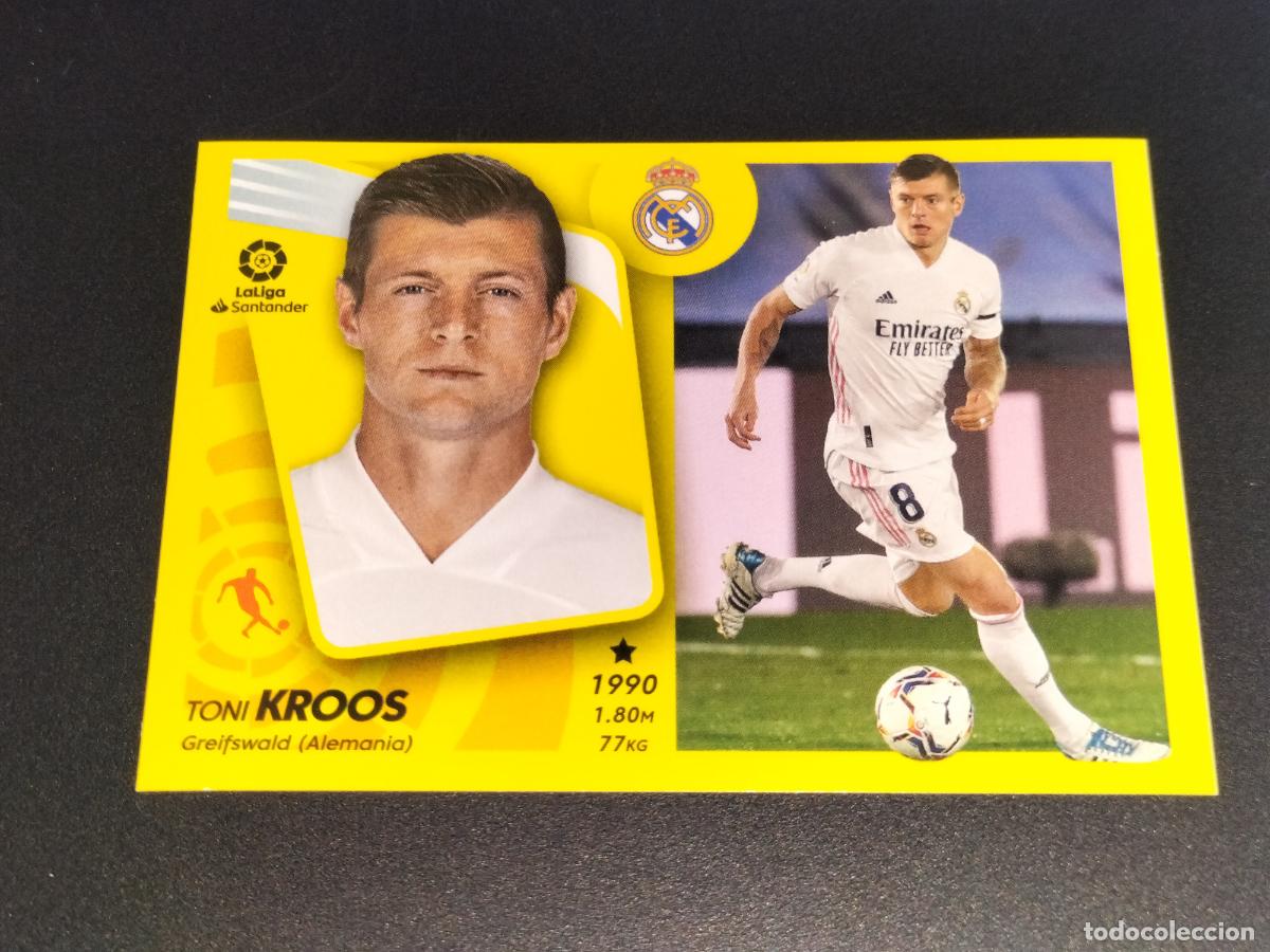 Cromos de f&uacute;tbol: N&ordm; 14 TONI KROOS REAL MADRID CROMOS LALIGA SANTANDER ESTE LIGA 2021 2022 21 22 PANINI