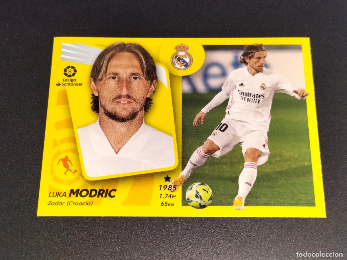 Cromos de f&uacute;tbol: N&ordm; 15 LUKA MODRIC REAL MADRID CROMOS LALIGA SANTANDER ESTE LIGA 2021 2022 21 22 PANINI