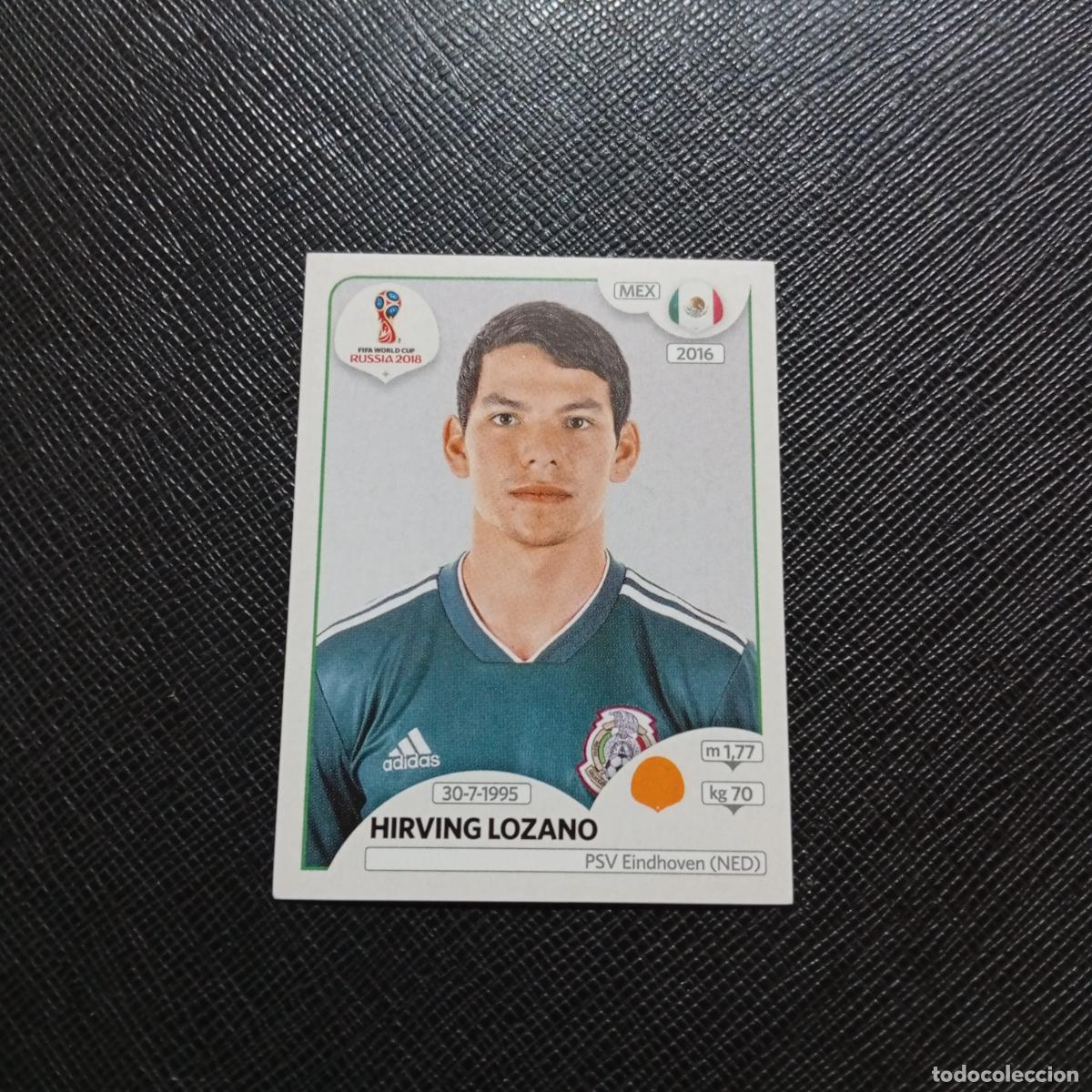 Cromos de f&uacute;tbol: 467 HIRVING LOZANO MEXICO PANINI MUNDIAL RUSIA 2018 CROMO FUTBOL 18 - SIN PEGAR - /CJ2