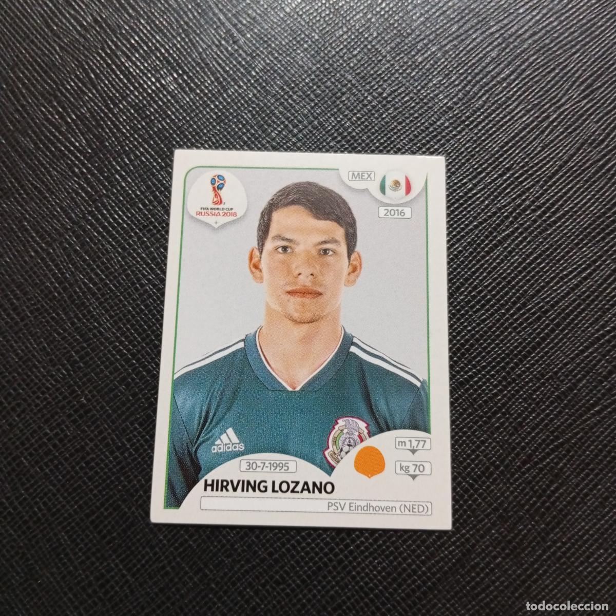 Cartes &agrave; collectionner de Football: 467 HIRVING LOZANO MEXICO PANINI MUNDIAL RUSIA 2018 CROMO FUTBOL 18 - SIN PEGAR - /CJ2