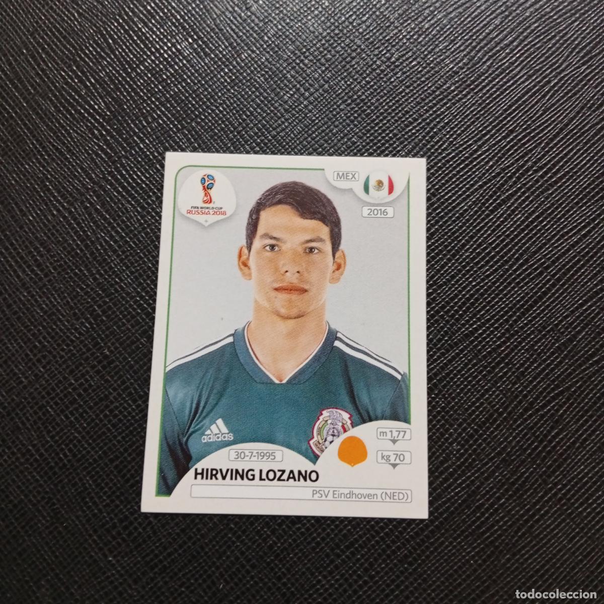 Cartes &agrave; collectionner de Football: 467 HIRVING LOZANO MEXICO PANINI MUNDIAL RUSIA 2018 CROMO FUTBOL 18 - SIN PEGAR - /CJ2 .