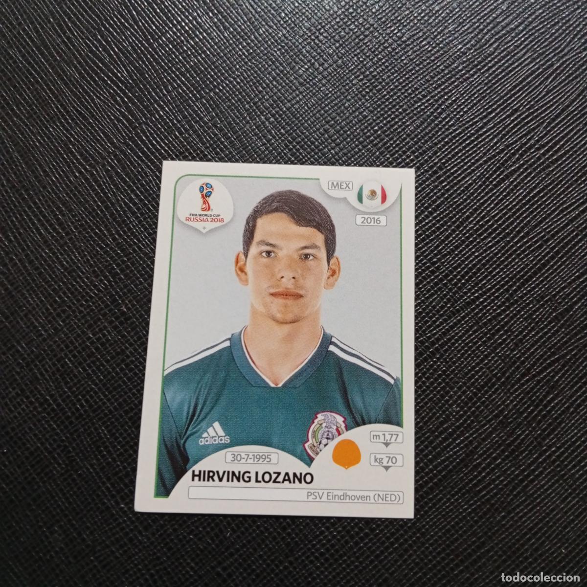 Cartes &agrave; collectionner de Football: 467 HIRVING LOZANO MEXICO PANINI MUNDIAL RUSIA 2018 CROMO FUTBOL 18 - SIN PEGAR - /CJ2 ..