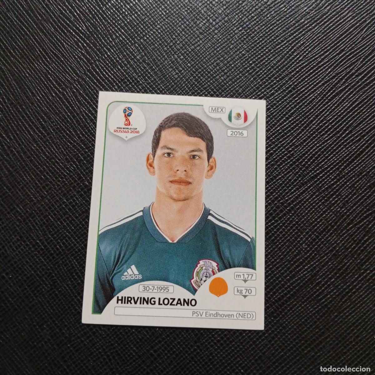 Cartes &agrave; collectionner de Football: 467 HIRVING LOZANO MEXICO PANINI MUNDIAL RUSIA 2018 CROMO FUTBOL 18 - SIN PEGAR - /CJ2 ...