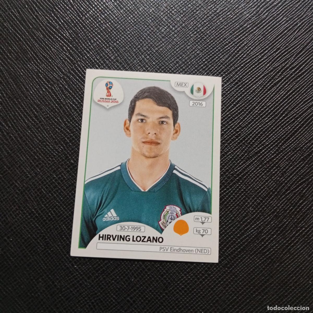 Cartes &agrave; collectionner de Football: 467 HIRVING LOZANO MEXICO PANINI MUNDIAL RUSIA 2018 CROMO FUTBOL 18 - SIN PEGAR - /CJ2 ...