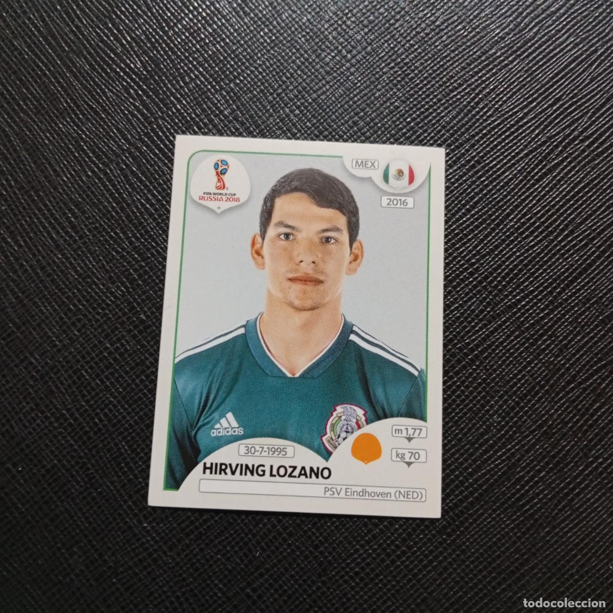 Cartes &agrave; collectionner de Football: 467 HIRVING LOZANO MEXICO PANINI MUNDIAL RUSIA 2018 CROMO FUTBOL 18 - SIN PEGAR - /CJ2 ....