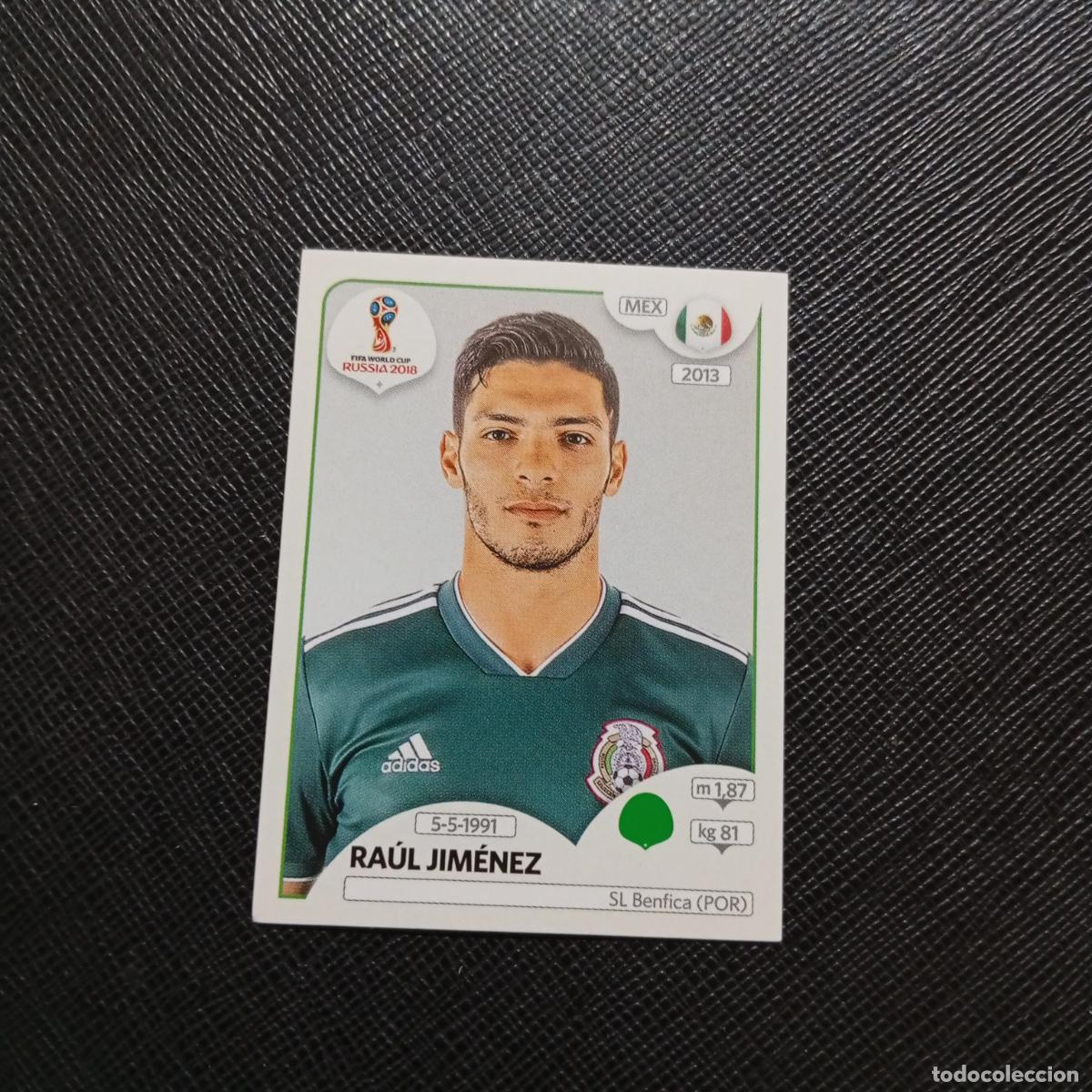 Cartes &agrave; collectionner de Football: 468 RAUL JIMENEZ MEXICO PANINI MUNDIAL RUSIA 2018 CROMO FUTBOL 18 - SIN PEGAR - /CJ2