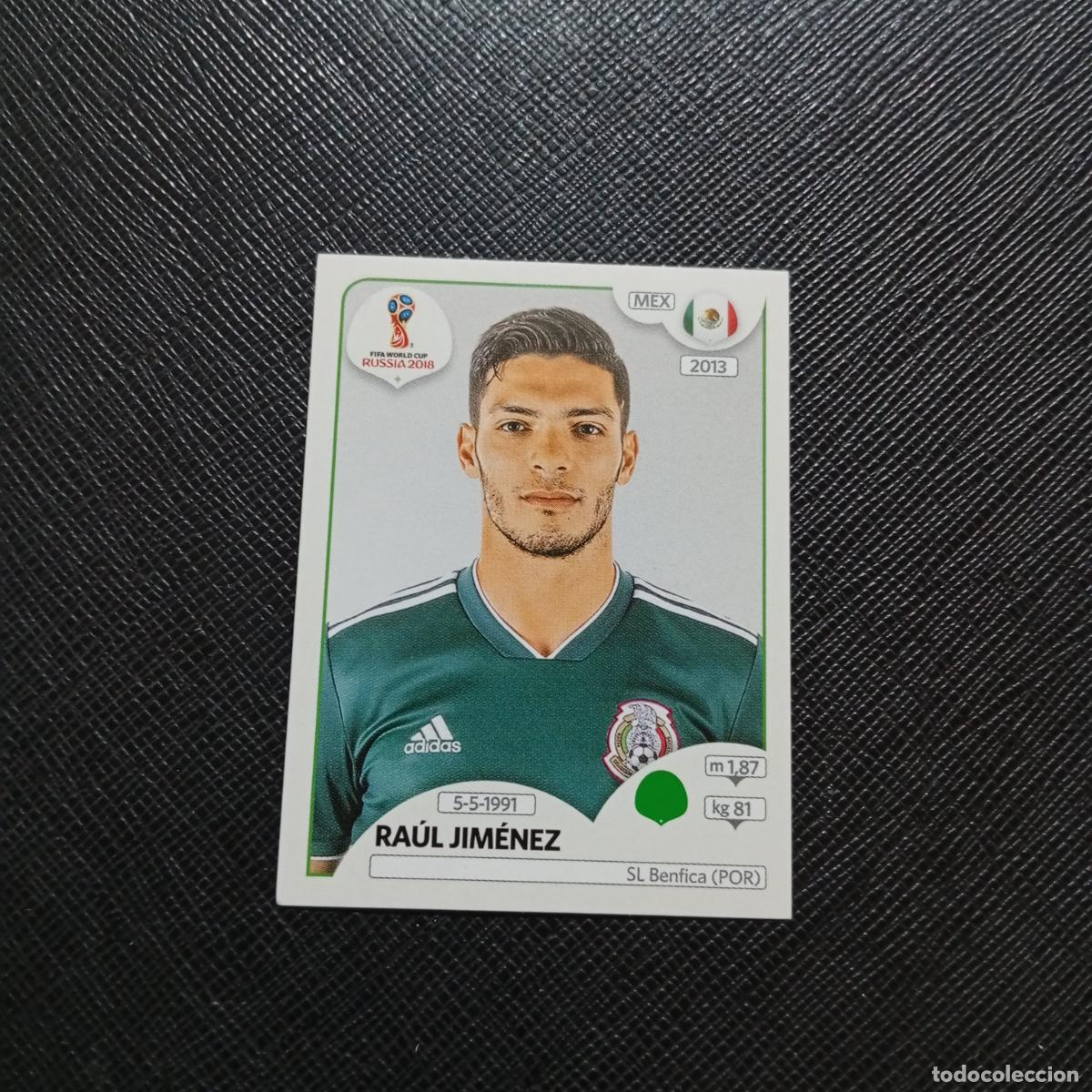 Cartes &agrave; collectionner de Football: 468 RAUL JIMENEZ MEXICO PANINI MUNDIAL RUSIA 2018 CROMO FUTBOL 18 - SIN PEGAR - /CJ2 .