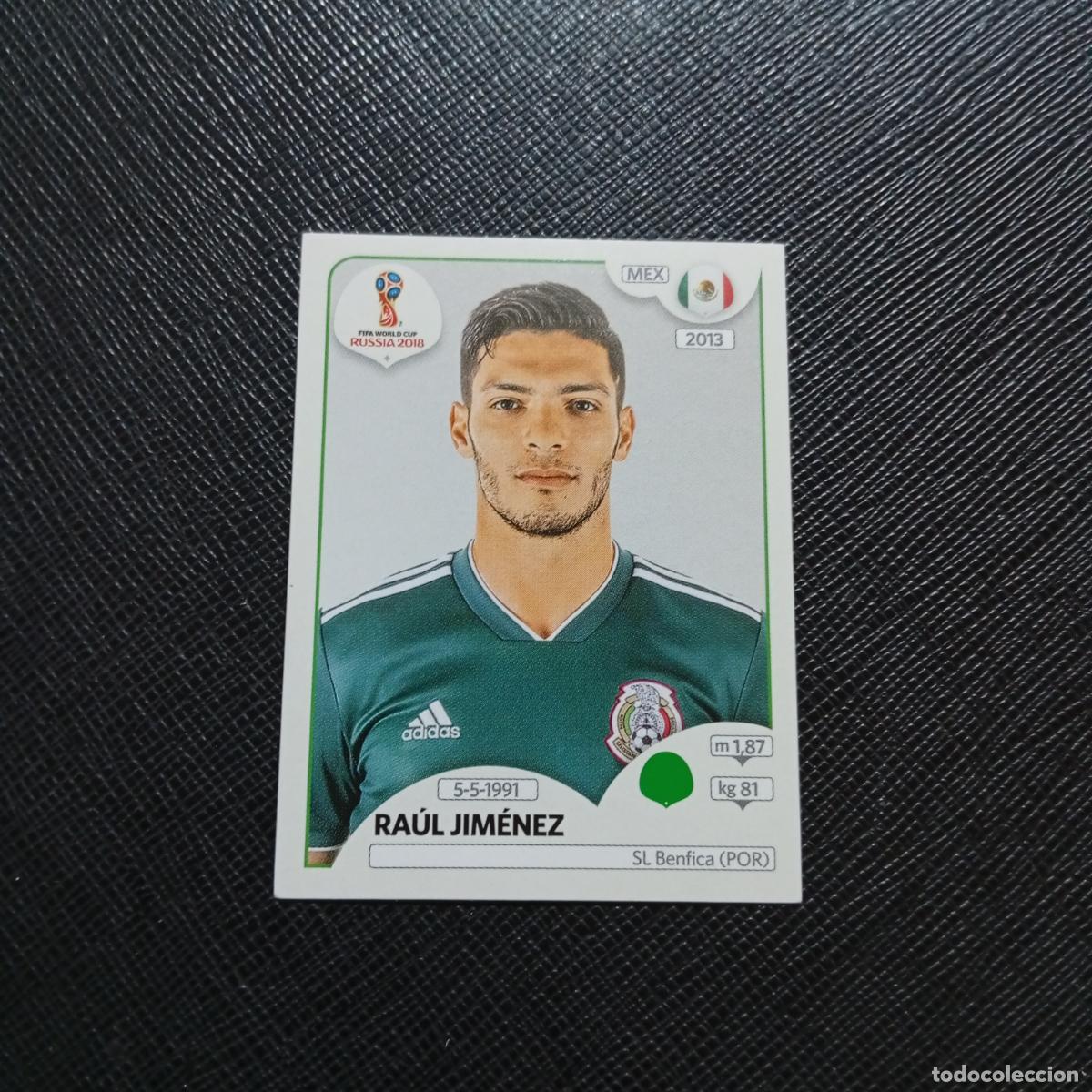 Cartes &agrave; collectionner de Football: 468 RAUL JIMENEZ MEXICO PANINI MUNDIAL RUSIA 2018 CROMO FUTBOL 18 - SIN PEGAR - /CJ2 .