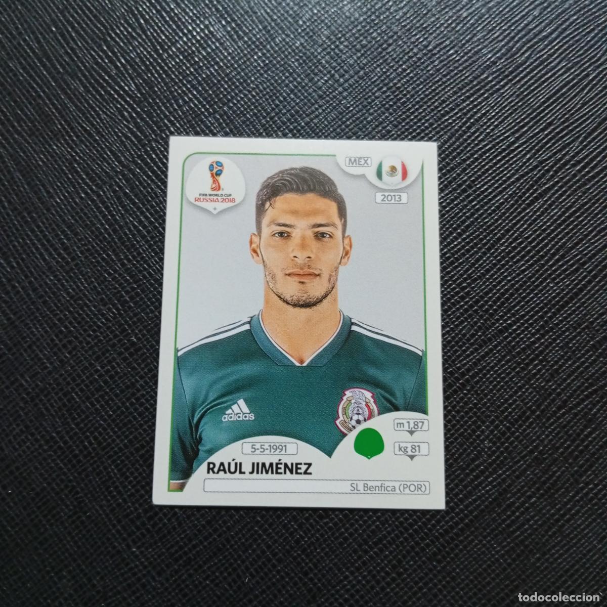 Cartes &agrave; collectionner de Football: 468 RAUL JIMENEZ MEXICO PANINI MUNDIAL RUSIA 2018 CROMO FUTBOL 18 - SIN PEGAR - /CJ2 ..