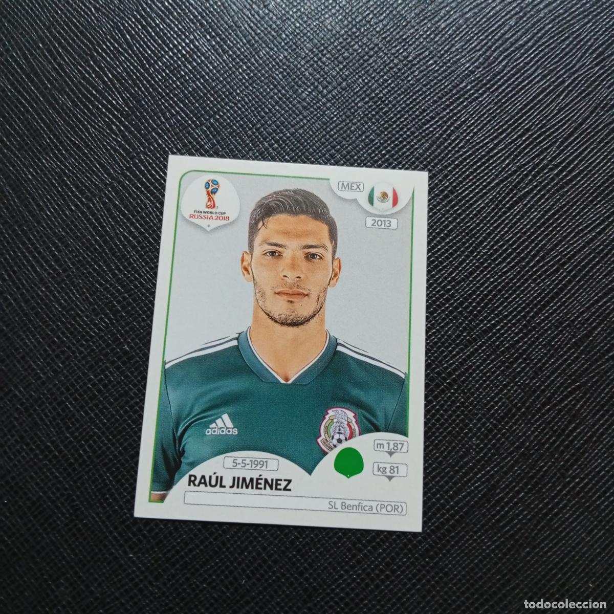 Cartes &agrave; collectionner de Football: 468 RAUL JIMENEZ MEXICO PANINI MUNDIAL RUSIA 2018 CROMO FUTBOL 18 - SIN PEGAR - /CJ2 ..