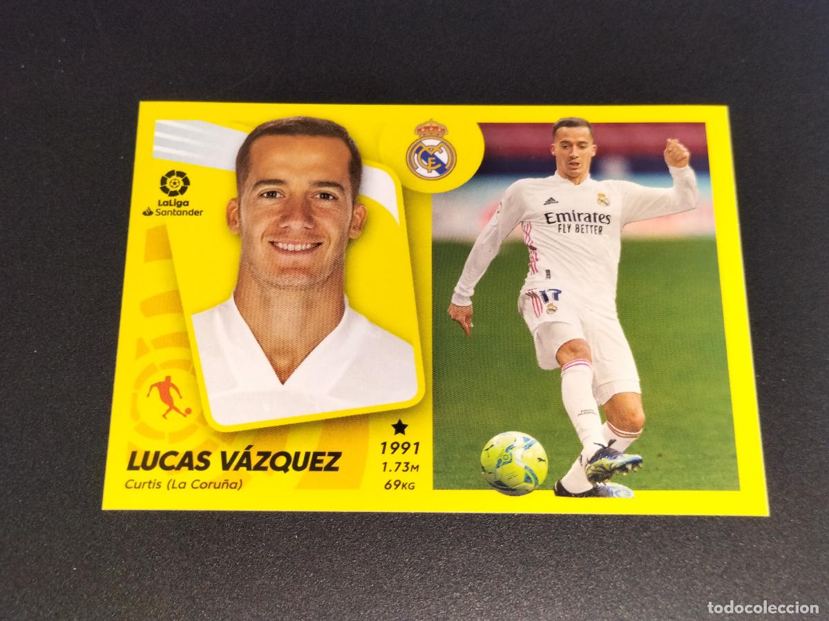Cromos de f&uacute;tbol: N&ordm; 16 B LUCAS VAZQUEZ REAL MADRID CROMOS LALIGA SANTANDER ESTE LIGA 2021 2022 21 22 PANINI