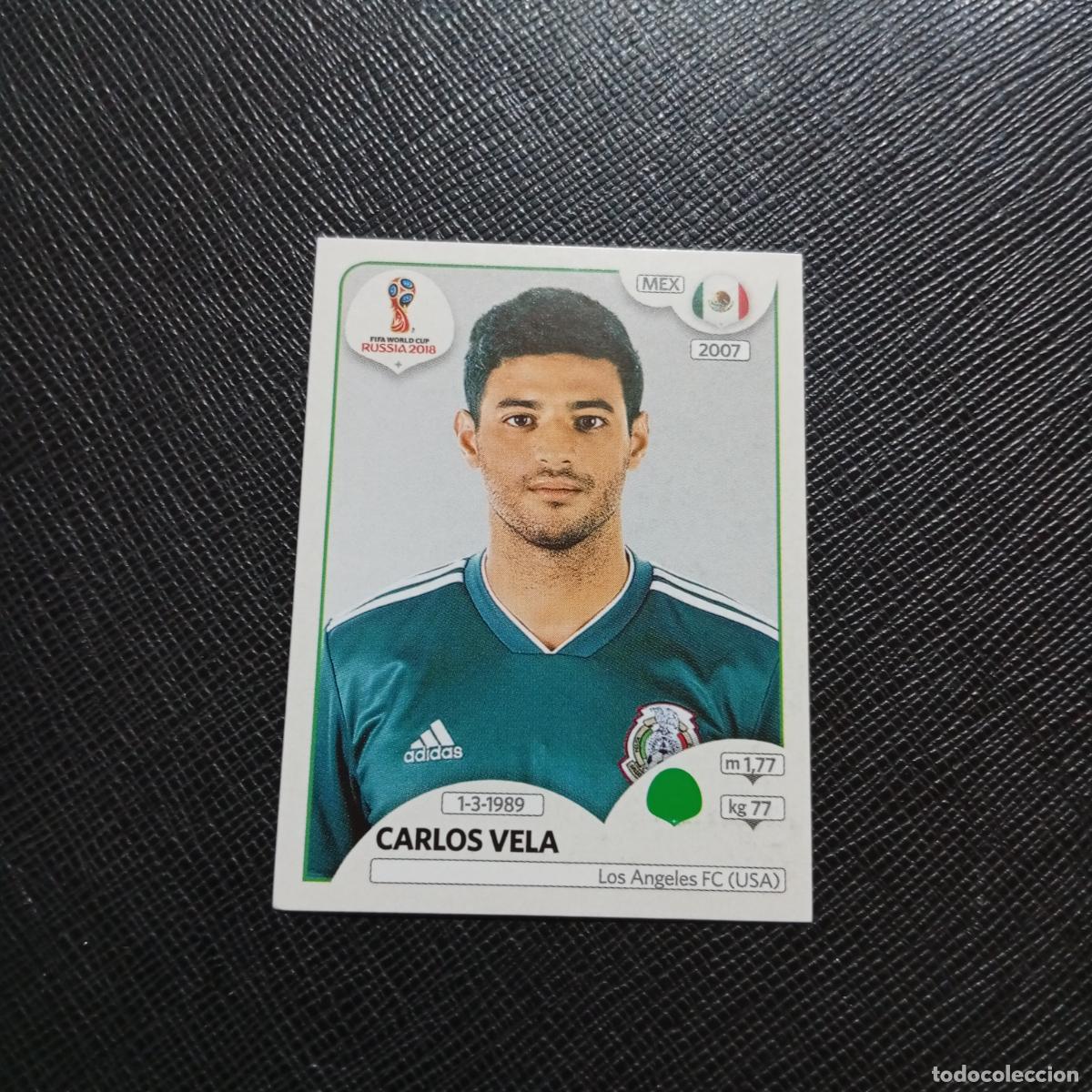 Cromos de f&uacute;tbol: 469 CARLOS VELA MEXICO PANINI MUNDIAL RUSIA 2018 CROMO FUTBOL 18 - SIN PEGAR - /CJ2