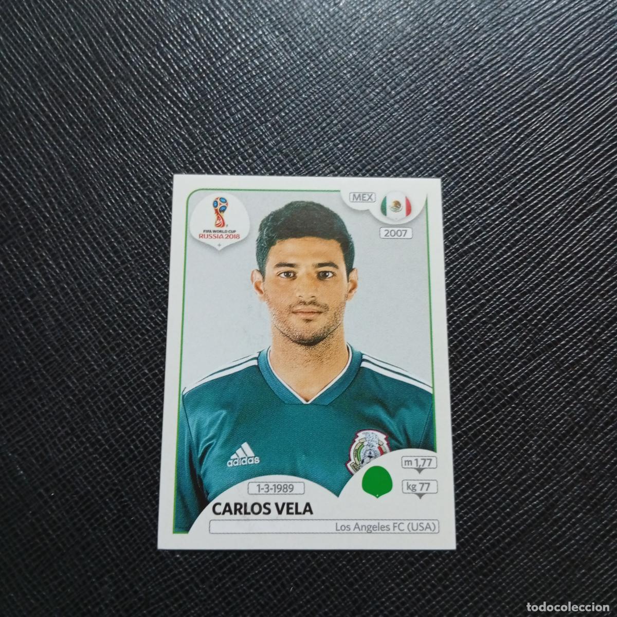 Cartes &agrave; collectionner de Football: 469 CARLOS VELA MEXICO PANINI MUNDIAL RUSIA 2018 CROMO FUTBOL 18 - SIN PEGAR - /CJ2 ..