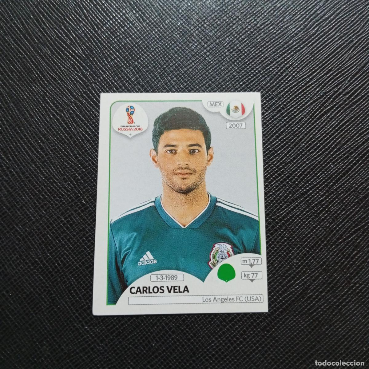 Cromos de f&uacute;tbol: 469 CARLOS VELA MEXICO PANINI MUNDIAL RUSIA 2018 CROMO FUTBOL 18 - SIN PEGAR - /CJ2 D