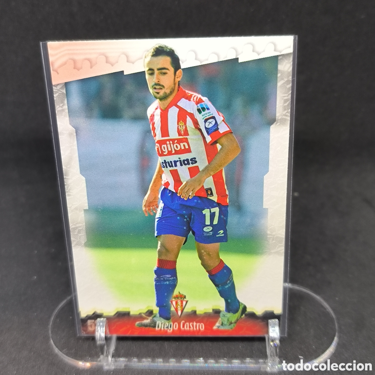 Cromos de f&uacute;tbol: Diego Castro Mundicromo 2009