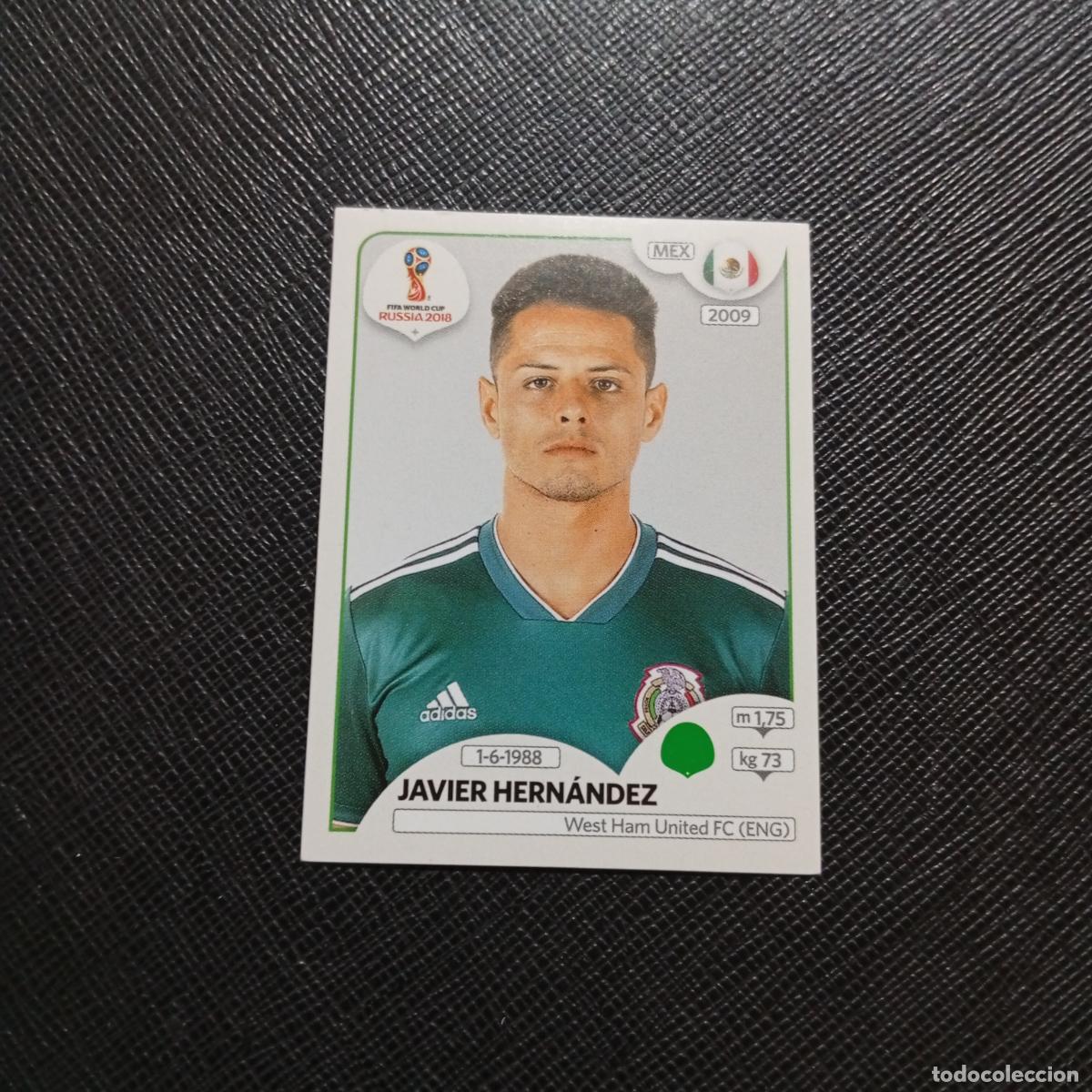 Cromos de f&uacute;tbol: 470 JAVIER HERNANDEZ MEXICO PANINI MUNDIAL RUSIA 2018 CROMO FUTBOL 18 - SIN PEGAR - /CJ2