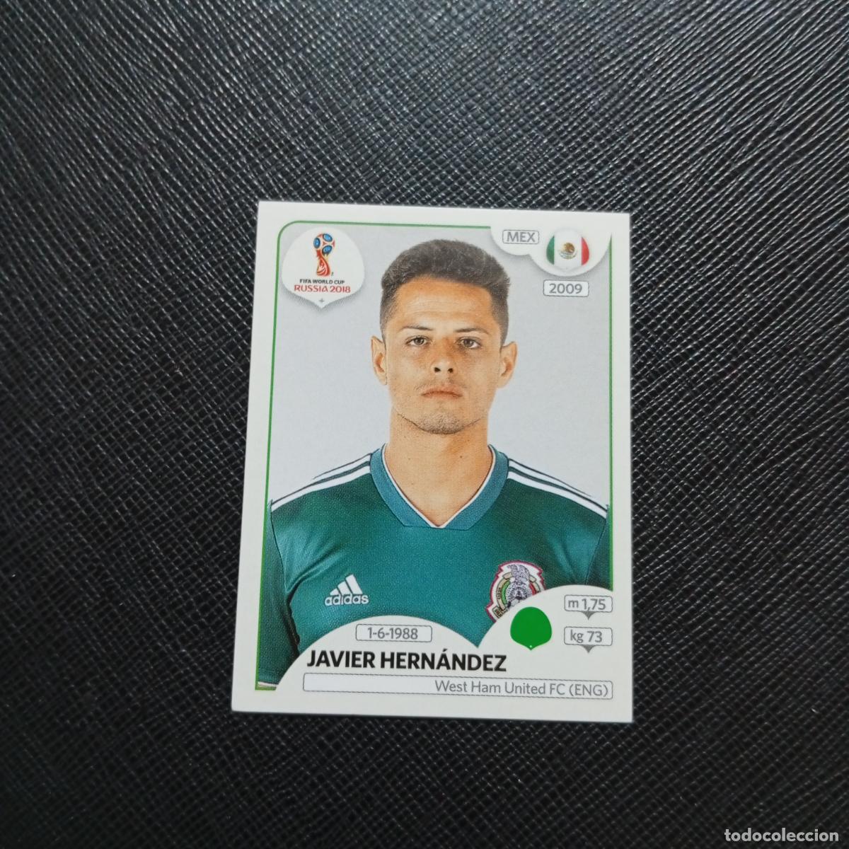 Fu&szlig;ball-Sticker: 470 JAVIER HERNANDEZ MEXICO PANINI MUNDIAL RUSIA 2018 CROMO FUTBOL 18 - SIN PEGAR - /CJ2
