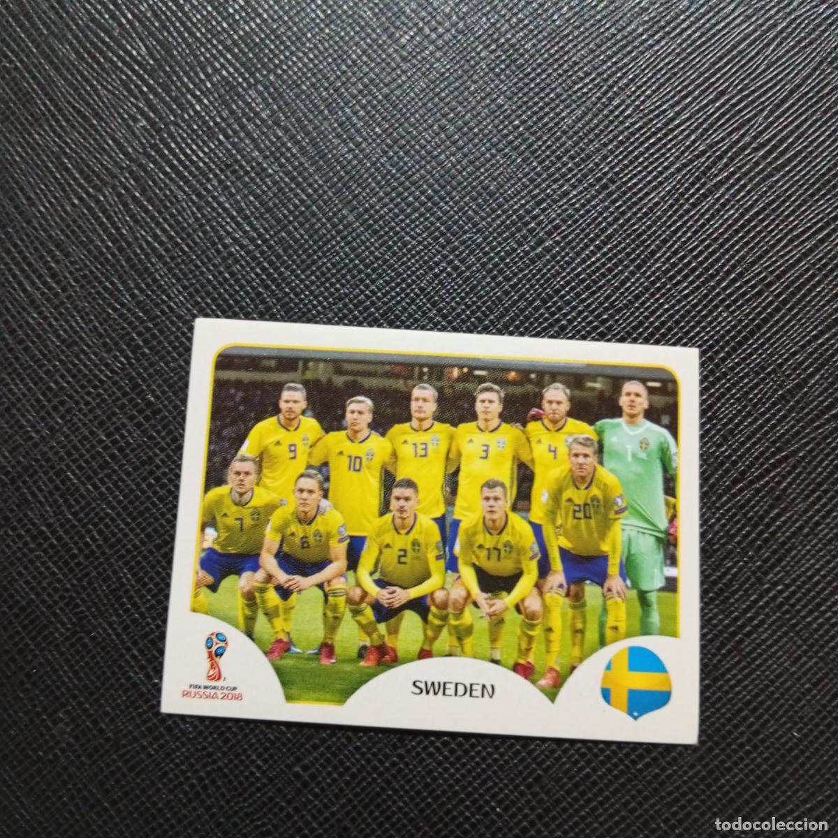 Cromos de f&uacute;tbol: 473 ALINEACION SUECIA PANINI MUNDIAL RUSIA 2018 CROMO FUTBOL 18 - SIN PEGAR - /CJ2 ...