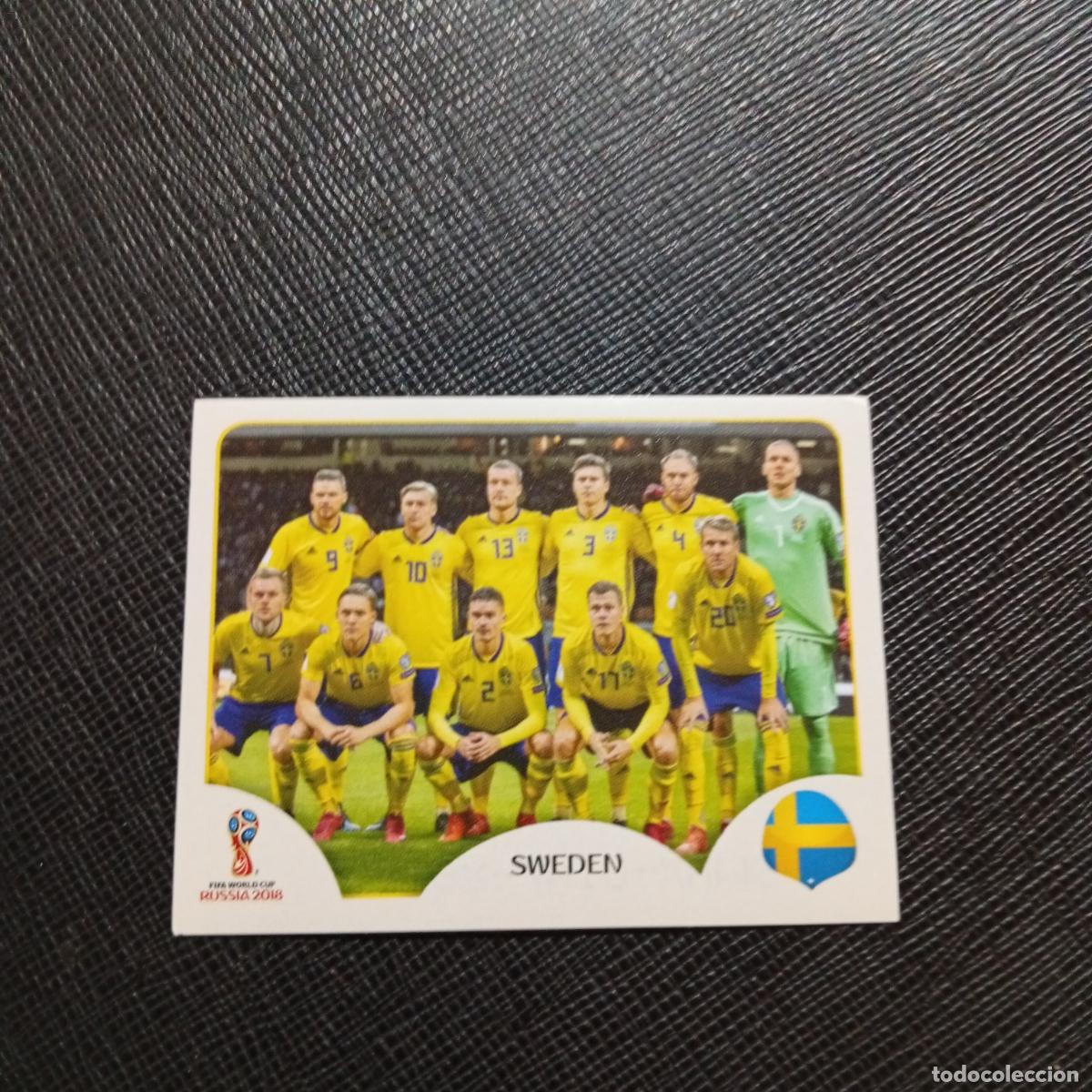 Cromos de f&uacute;tbol: 473 ALINEACION SUECIA PANINI MUNDIAL RUSIA 2018 CROMO FUTBOL 18 - SIN PEGAR - /CJ2 ....