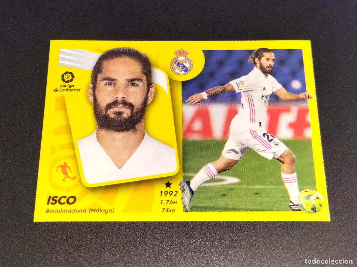 Cromos de f&uacute;tbol: N&ordm; 17 B ISCO REAL MADRID CROMOS LALIGA SANTANDER ESTE LIGA 2021 2022 21 22 PANINI