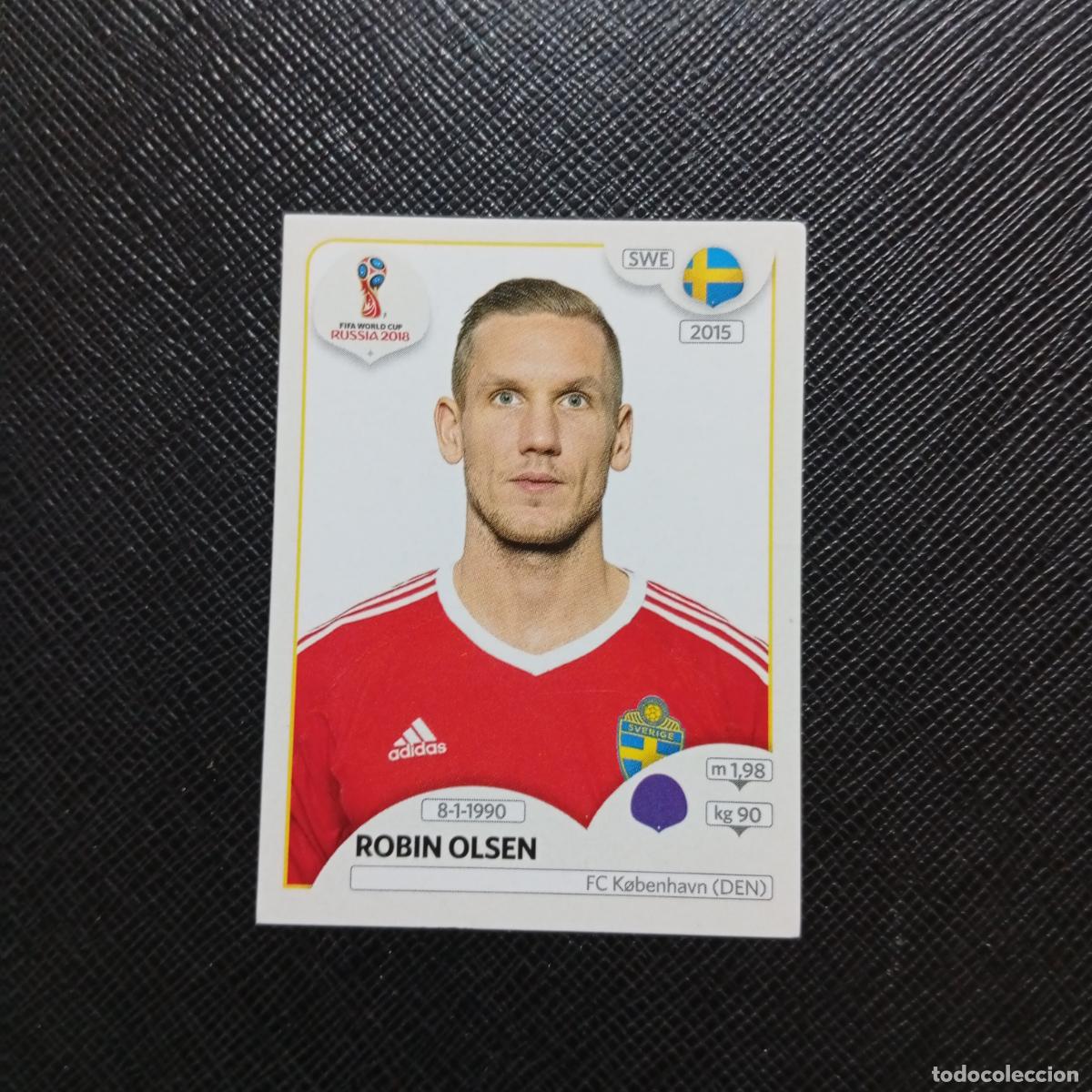 Cromos de f&uacute;tbol: 474 ROBIN OLSEN SUECIA PANINI MUNDIAL RUSIA 2018 CROMO FUTBOL 18 - SIN PEGAR - /CJ2