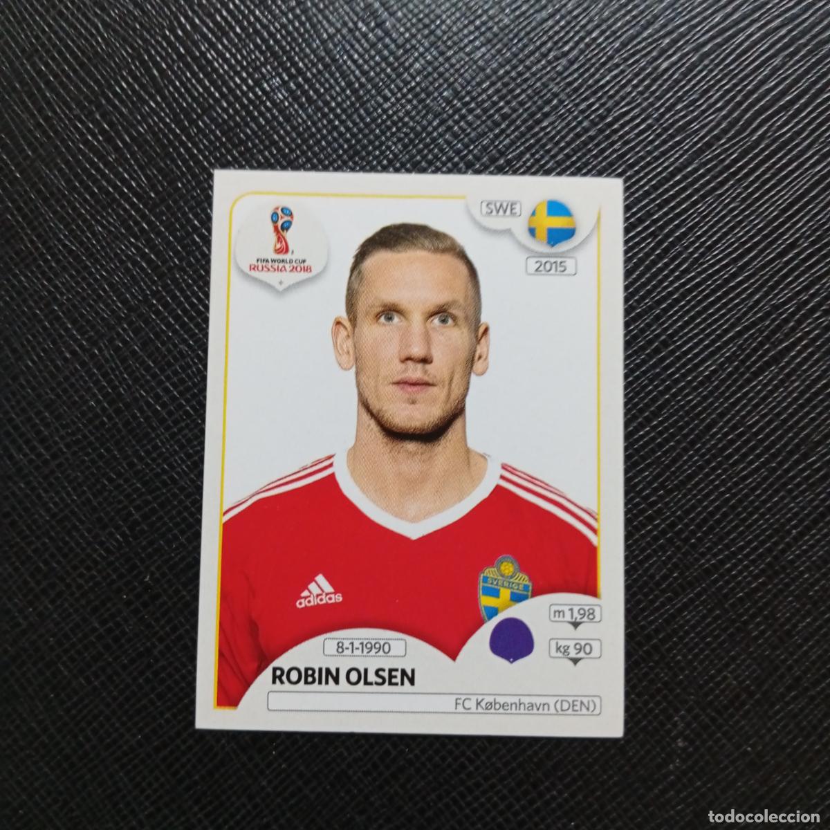 Cromos de f&uacute;tbol: 474 ROBIN OLSEN SUECIA PANINI MUNDIAL RUSIA 2018 CROMO FUTBOL 18 - SIN PEGAR - /CJ2
