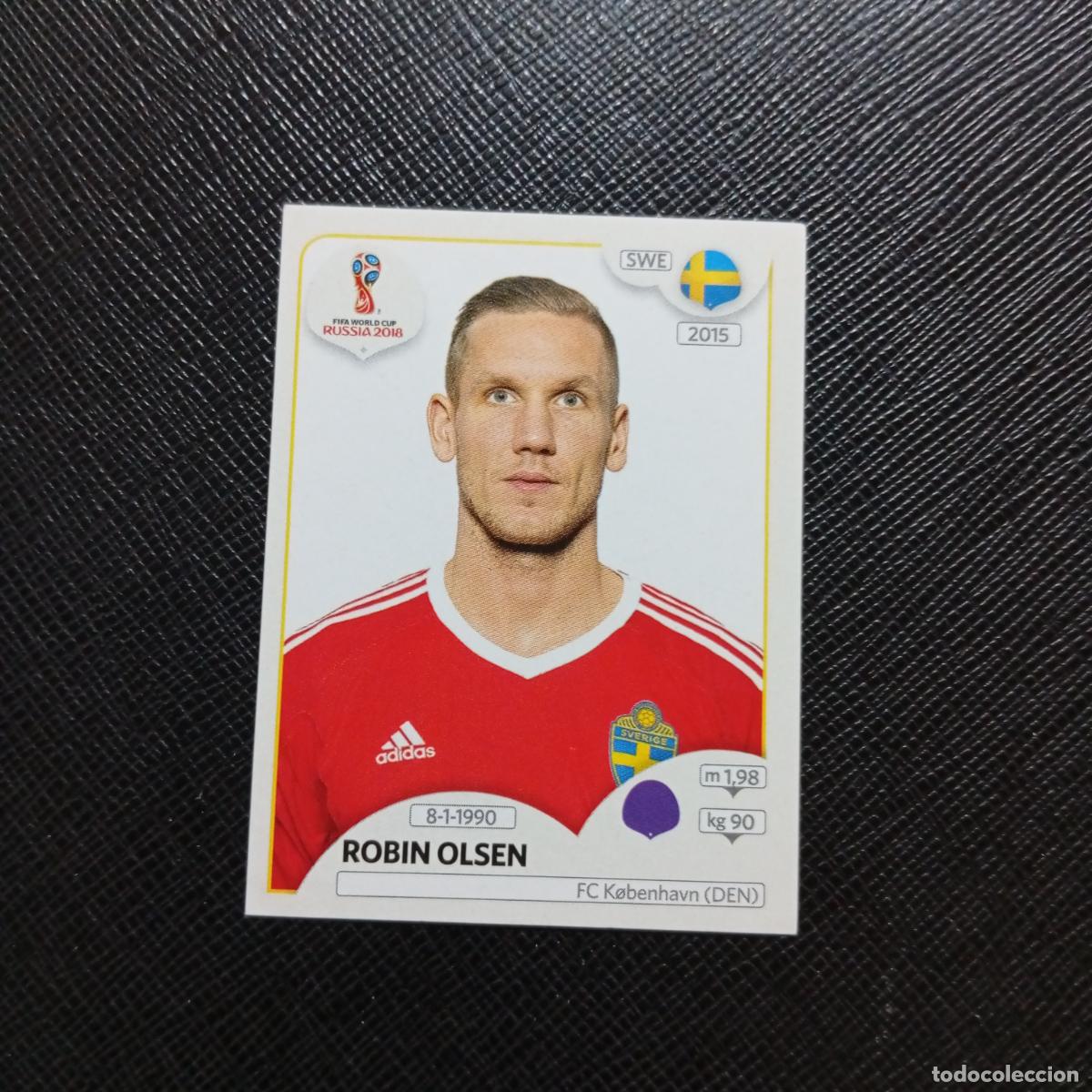Cromos de f&uacute;tbol: 474 ROBIN OLSEN SUECIA PANINI MUNDIAL RUSIA 2018 CROMO FUTBOL 18 - SIN PEGAR - /CJ2 .