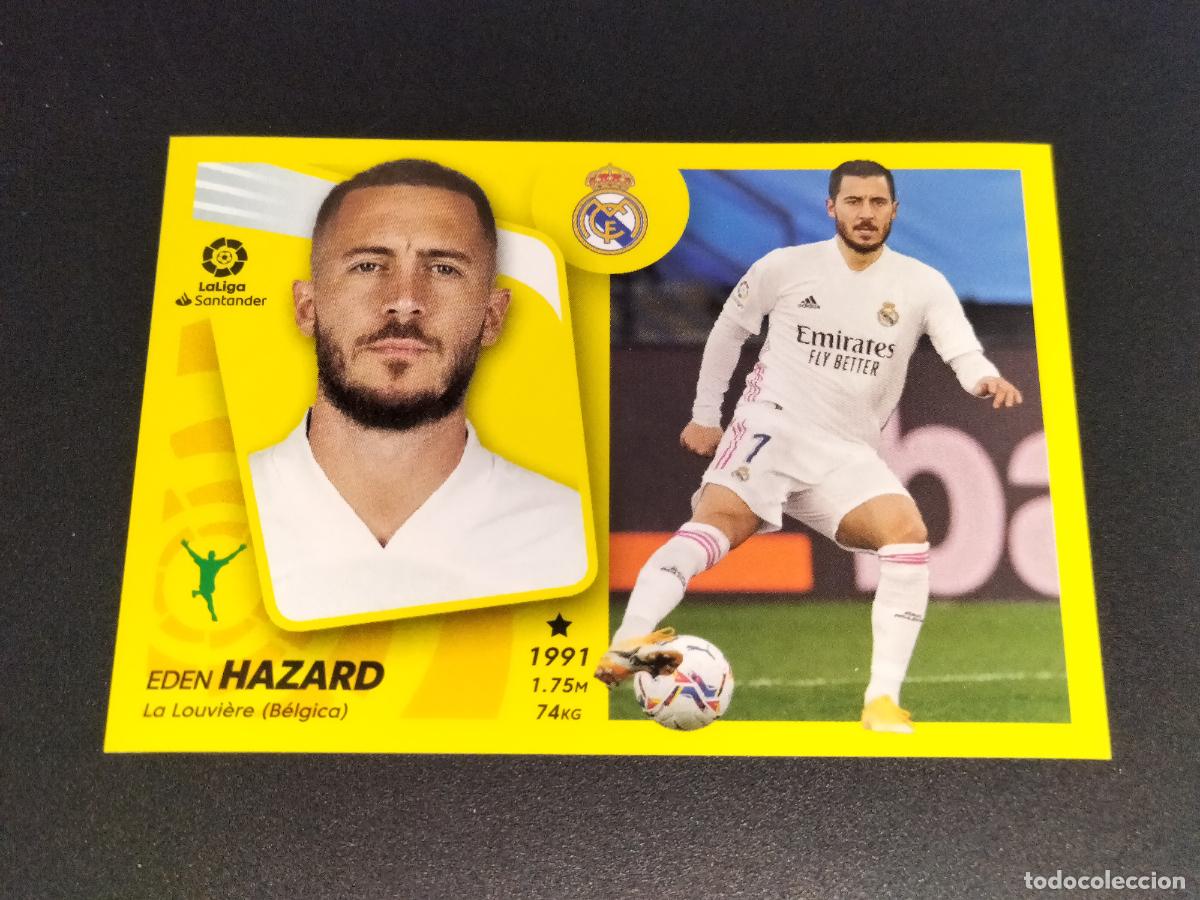 Cromos de f&uacute;tbol: N&ordm; 18 A EDEN HAZARD REAL MADRID CROMOS LALIGA SANTANDER ESTE LIGA 2021 2022 21 22 PANINI