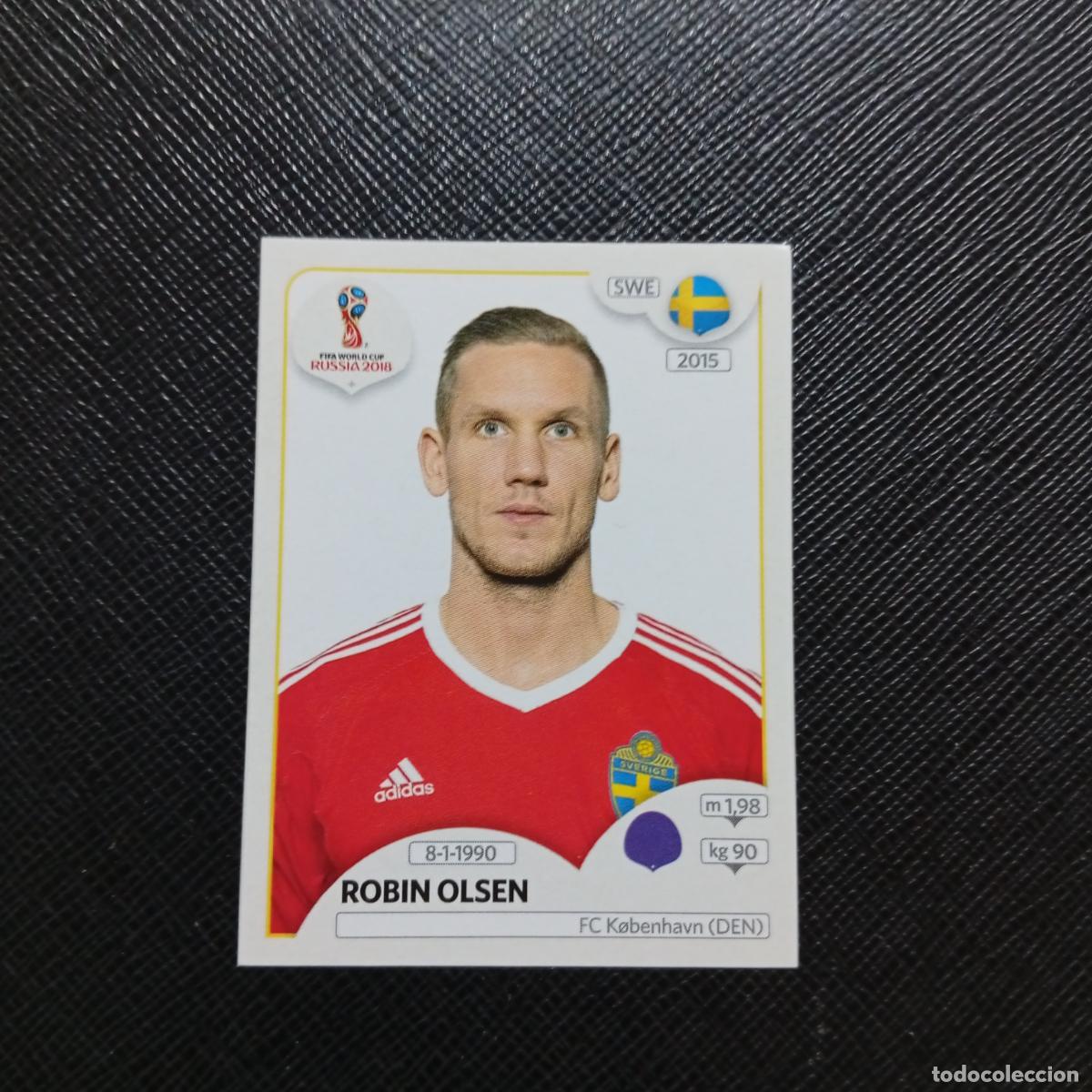 Cromos de f&uacute;tbol: 474 ROBIN OLSEN SUECIA PANINI MUNDIAL RUSIA 2018 CROMO FUTBOL 18 - SIN PEGAR - /CJ2 ..