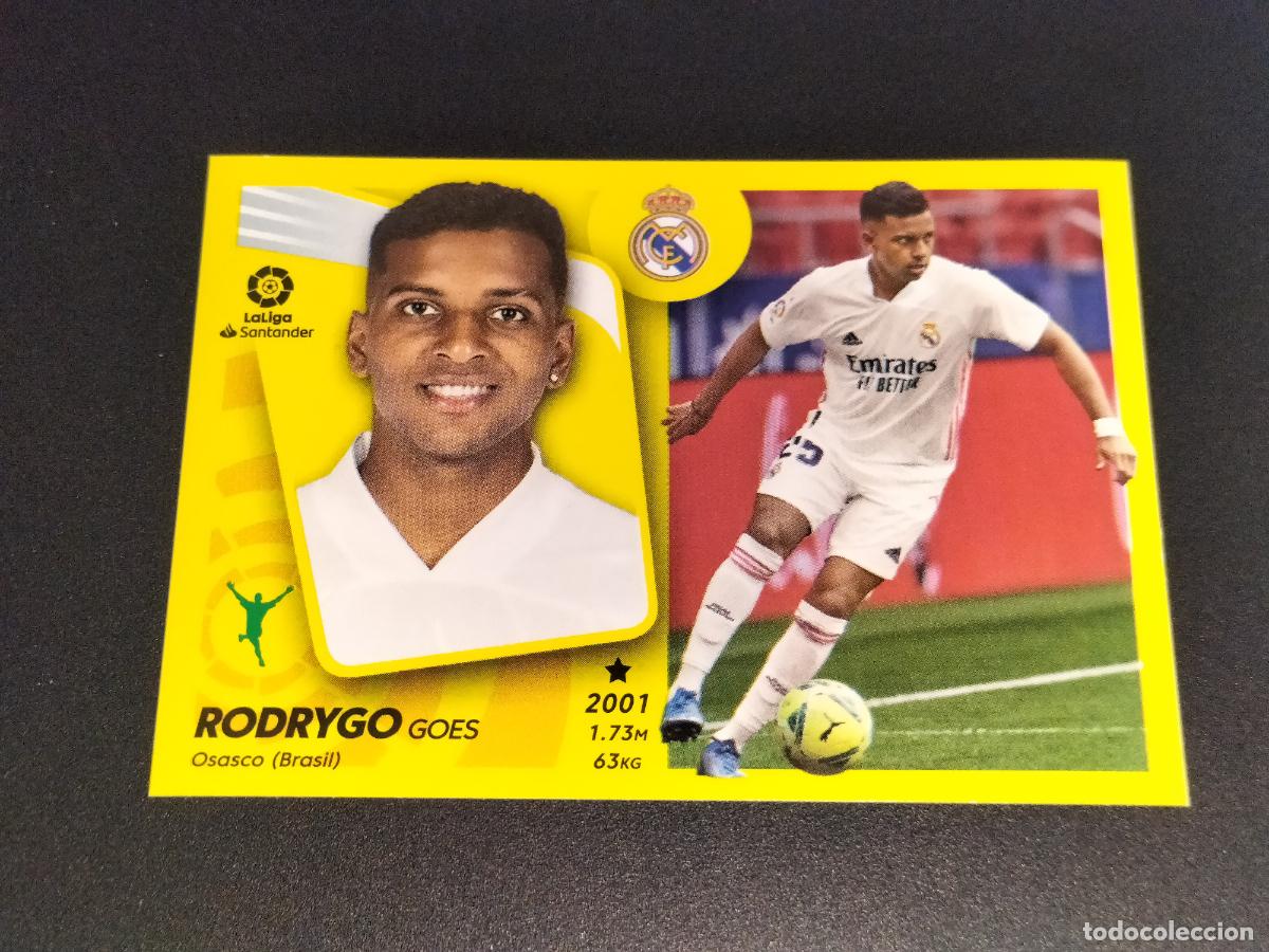 Cromos de Futebol: N&ordm; 18 B RODRYGO REAL MADRID CROMOS LALIGA SANTANDER ESTE LIGA 2021 2022 21 22 PANINI