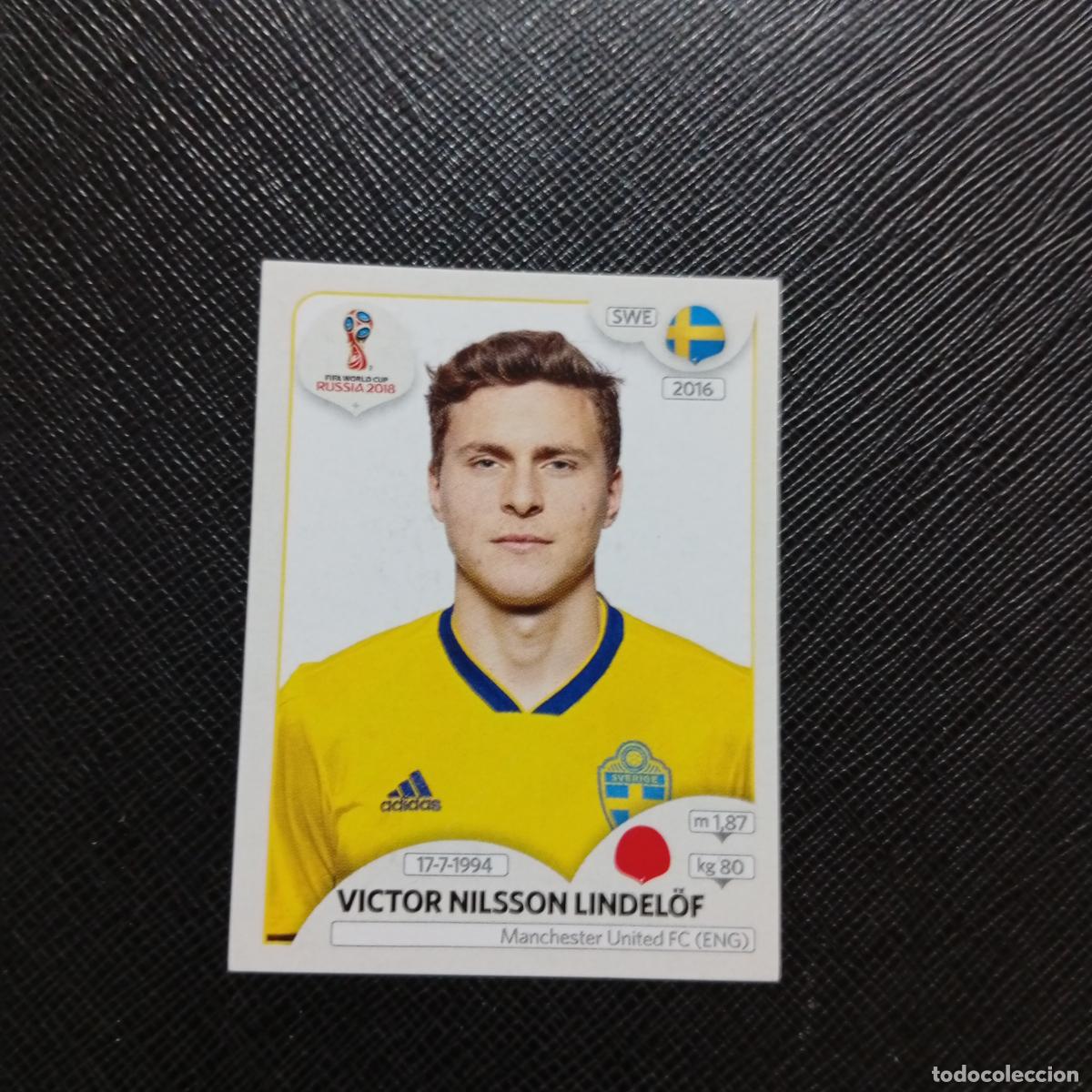 Cromos de Futebol: 476 LINDELOF SUECIA PANINI MUNDIAL RUSIA 2018 CROMO FUTBOL 18 - SIN PEGAR - /CJ2 .