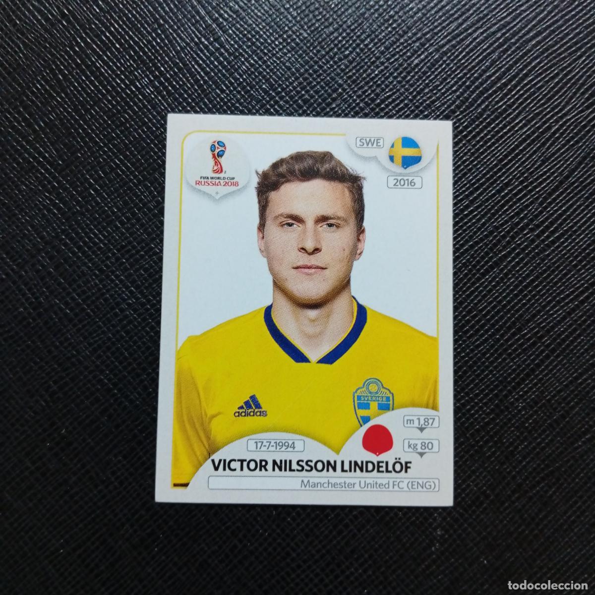 Cromos de Futebol: 476 LINDELOF SUECIA PANINI MUNDIAL RUSIA 2018 CROMO FUTBOL 18 - SIN PEGAR - /CJ2 ..