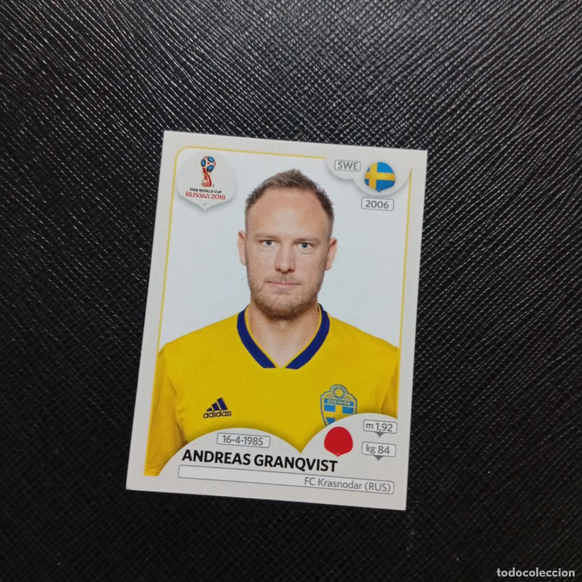 Cromos de Futebol: 477 GRANQVIST SUECIA PANINI MUNDIAL RUSIA 2018 CROMO FUTBOL 18 - SIN PEGAR - /CJ2 ..