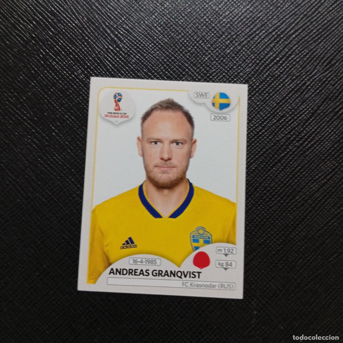 Cromos de Futebol: 477 GRANQVIST SUECIA PANINI MUNDIAL RUSIA 2018 CROMO FUTBOL 18 - SIN PEGAR - /CJ2 ...