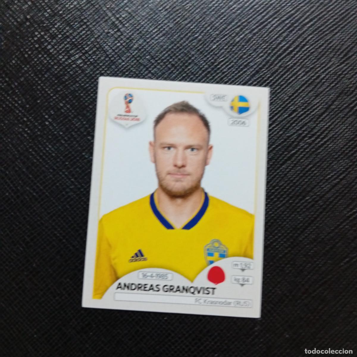 Cromos de f&uacute;tbol: 477 GRANQVIST SUECIA PANINI MUNDIAL RUSIA 2018 CROMO FUTBOL 18 - SIN PEGAR - /CJ2 ....