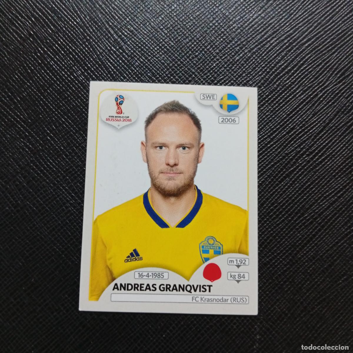 Cromos de f&uacute;tbol: 477 GRANQVIST SUECIA PANINI MUNDIAL RUSIA 2018 CROMO FUTBOL 18 - SIN PEGAR - /CJ2 ......
