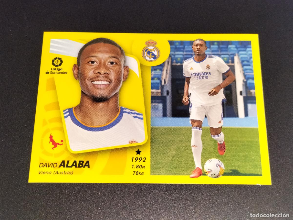 Fichaje 18 David Alaba Real Madrid Cromos Laliga Santander Este Liga 2021 2022 21 22 Panini