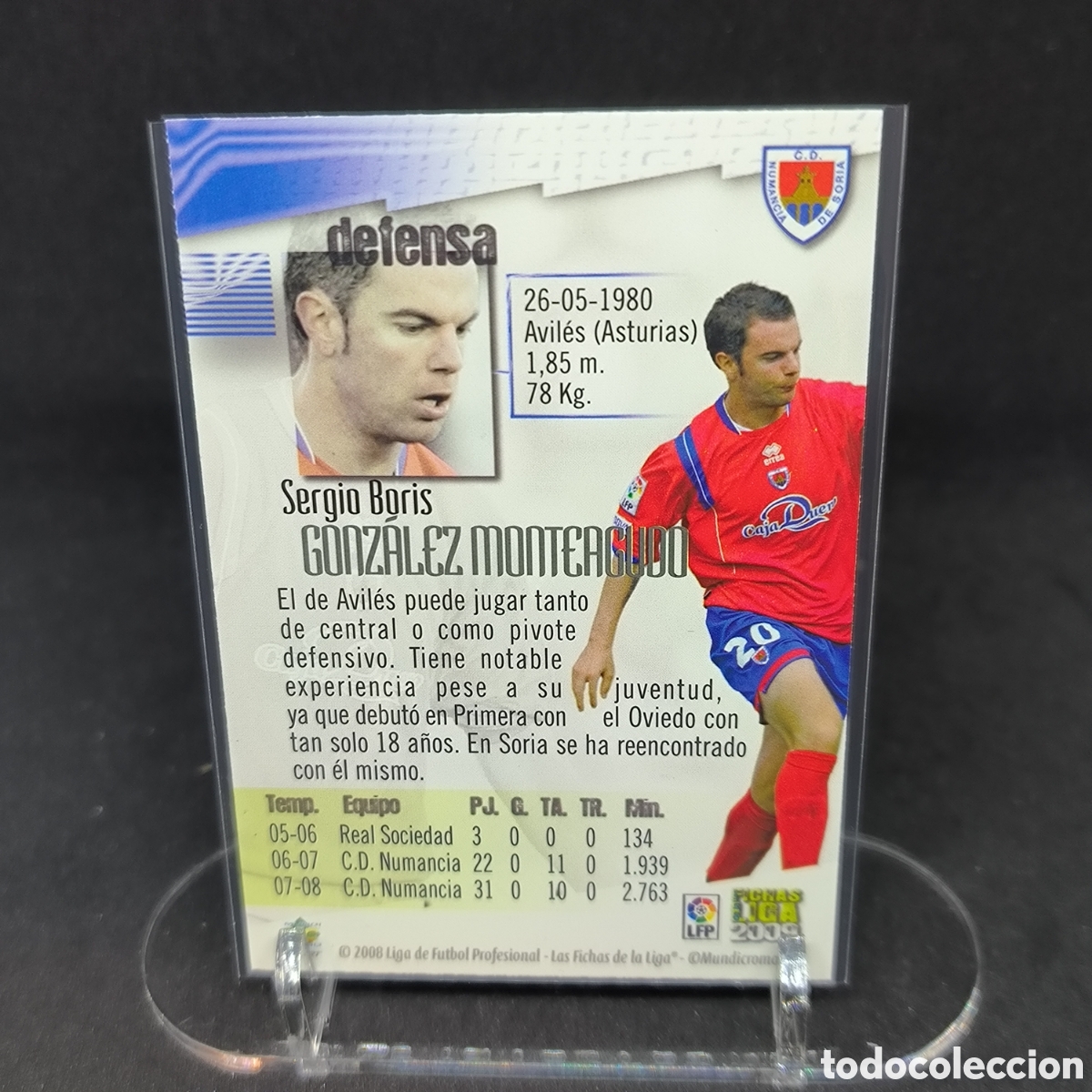 Cromos de f&uacute;tbol: Sergio Boris Mundicromo 2009 - Foto 2