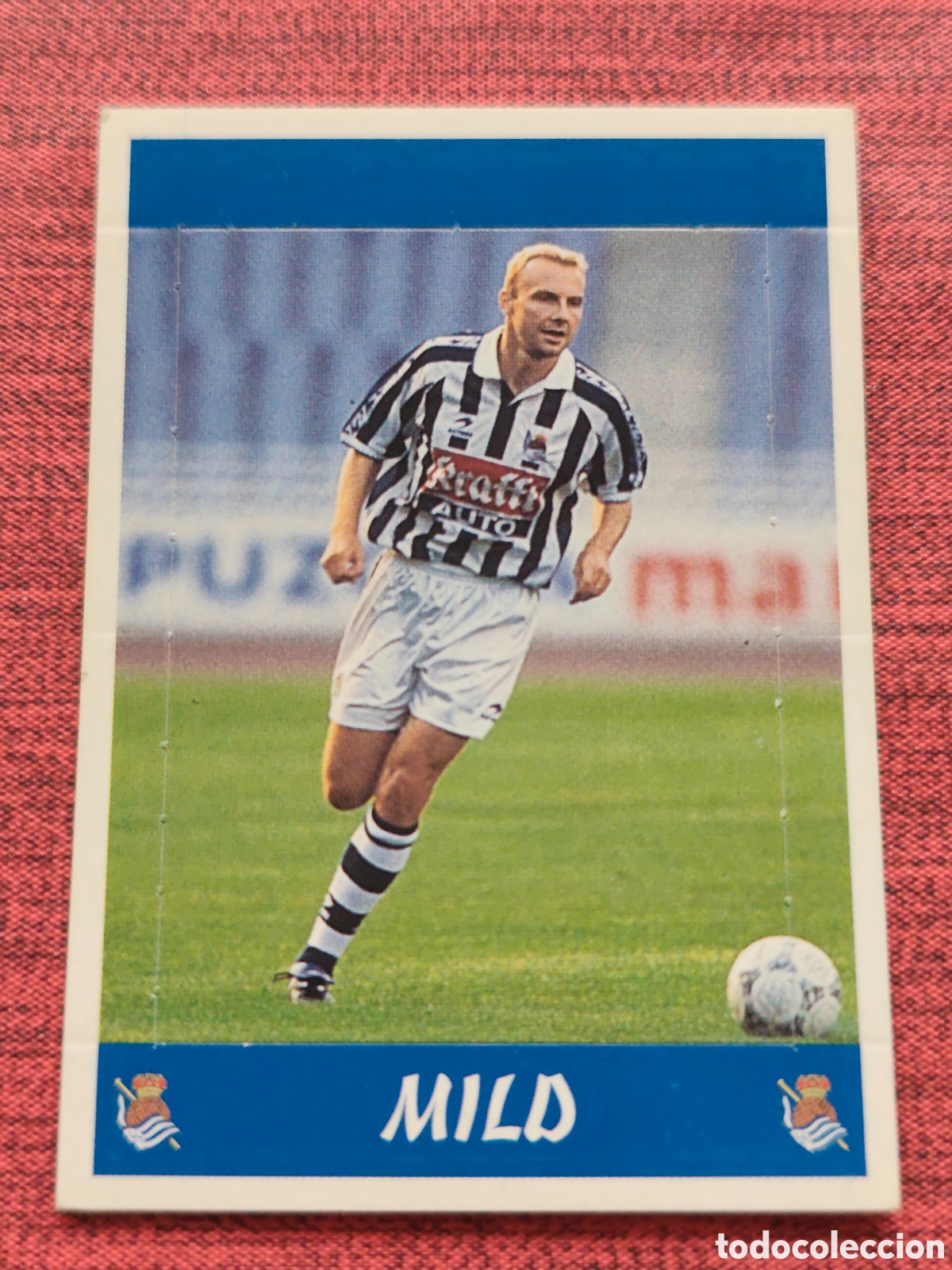 Figurine di Calcio: S/N MILD REAL SOCIEDAD PANINI LIGA 1997 1998